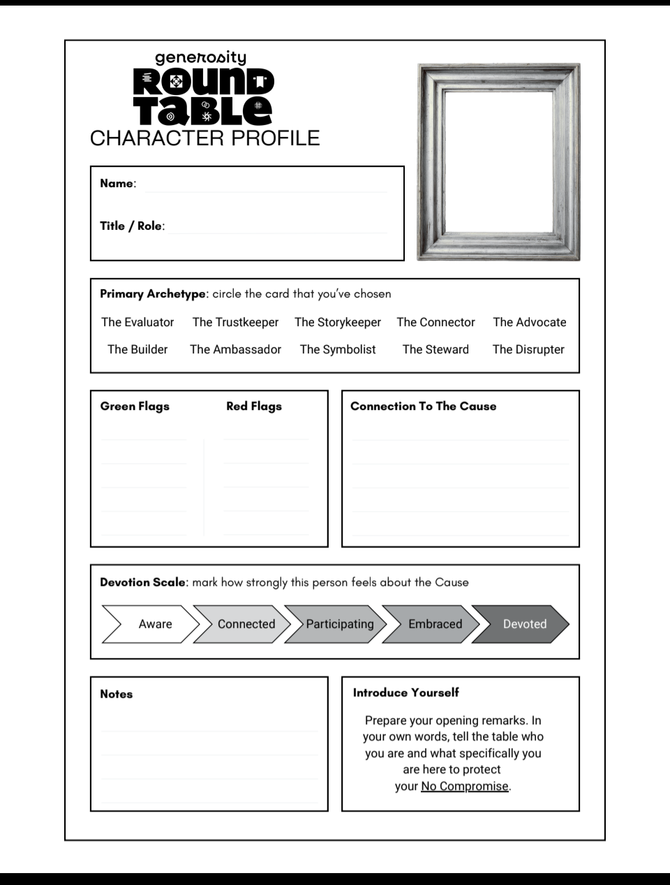 Character Sheet