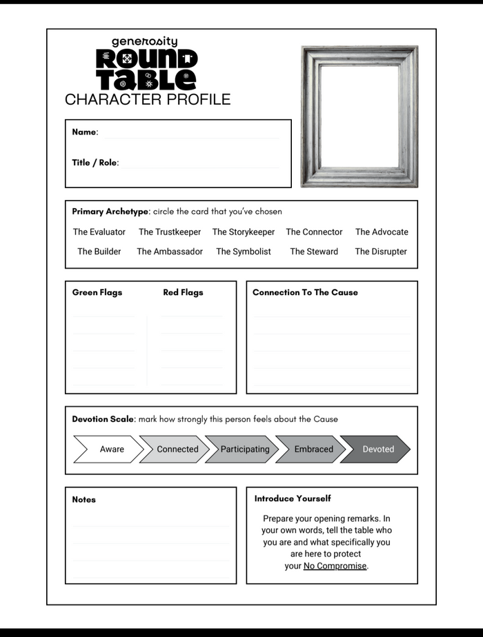 Character Sheet